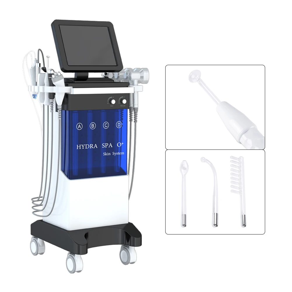 

10 In1 Water Exfoliating Spa Machine/dermabrasion Peeling Facial Machine/massage With Chromotherapy For 2 People