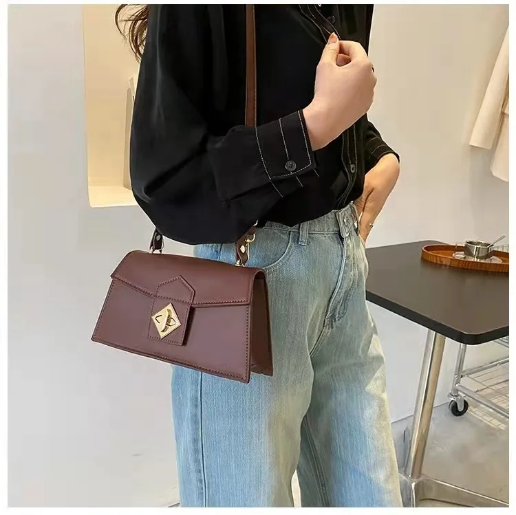 

Women's bag PU leather Queen's bag women's handbag women's classic bag