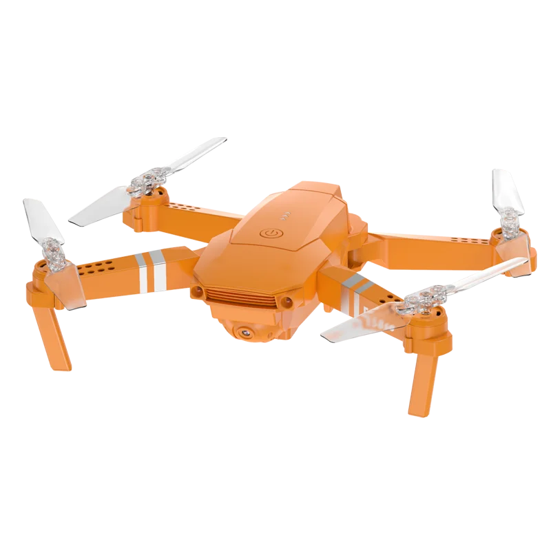 

2022 Hot Eachine E58 SE E58 Pocket Drone 4K WIFI FPV High Hold Mode Foldable Quadcopter Amazon Hot, Black / orange