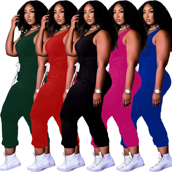 

2021 Summer Casual Jumpsuit Jumpsuit Women KN52454
