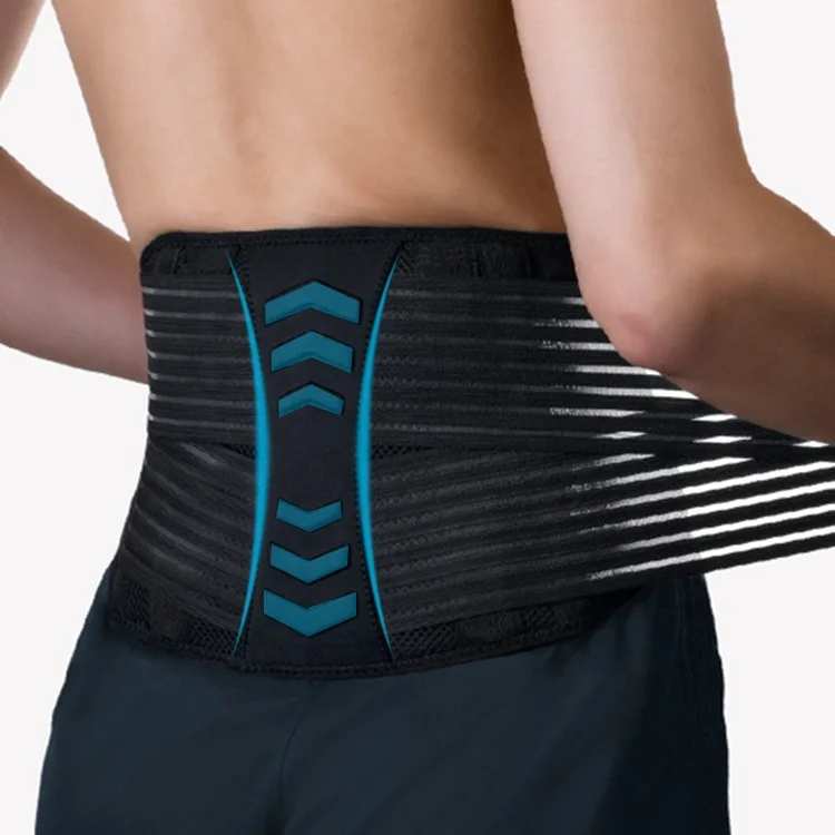 

Youjie Private Label Sports Pain Relief Breathable Waist Traction Back Decompression Lumbar Support Belt