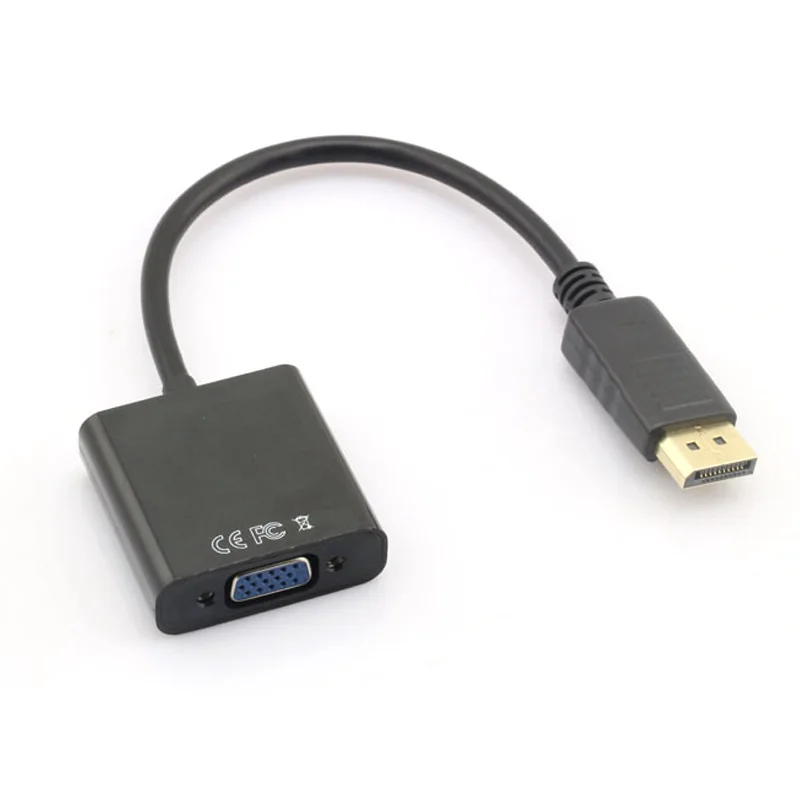 new product Displayport Male To VGA Female Converter DP To VGA Cable Video Output Converter - ANKUX.COM