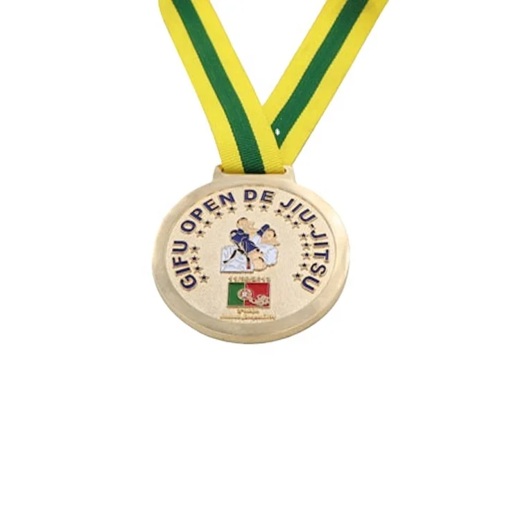 

Wholesale collection High quality Popular Custom Quality College Design Style sports fiesta medal, Gold color