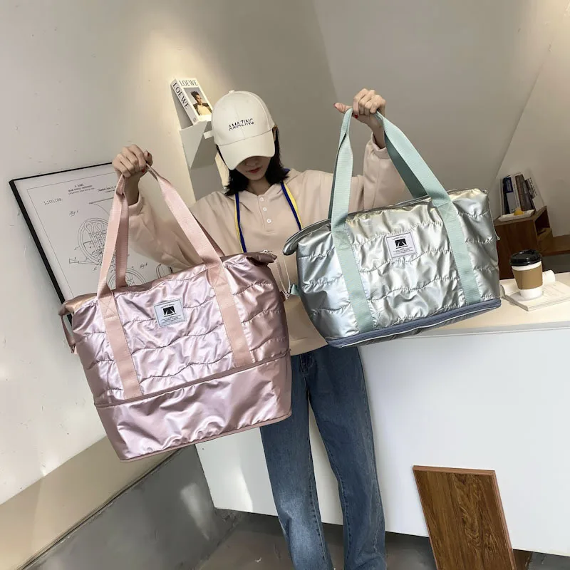 

New Designer Transparent Duffel Bags Gym Purse Funny Chains Glitter Handbags PVC Crossbody Bucket Clear Bag Purses And Handbags