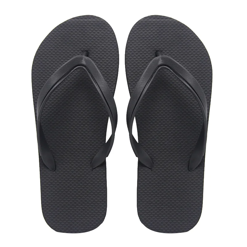 

cheap wholesale promotion pe flip flops beach rubber slipper summer outdoor indoor shoe factory custom Various brands flip flops