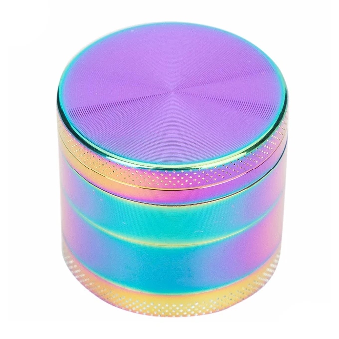 

Free Shipping by DHL/FEDEX 40MM 4 layer Metal Zinc Alloy Herb tobacco grinder, Color