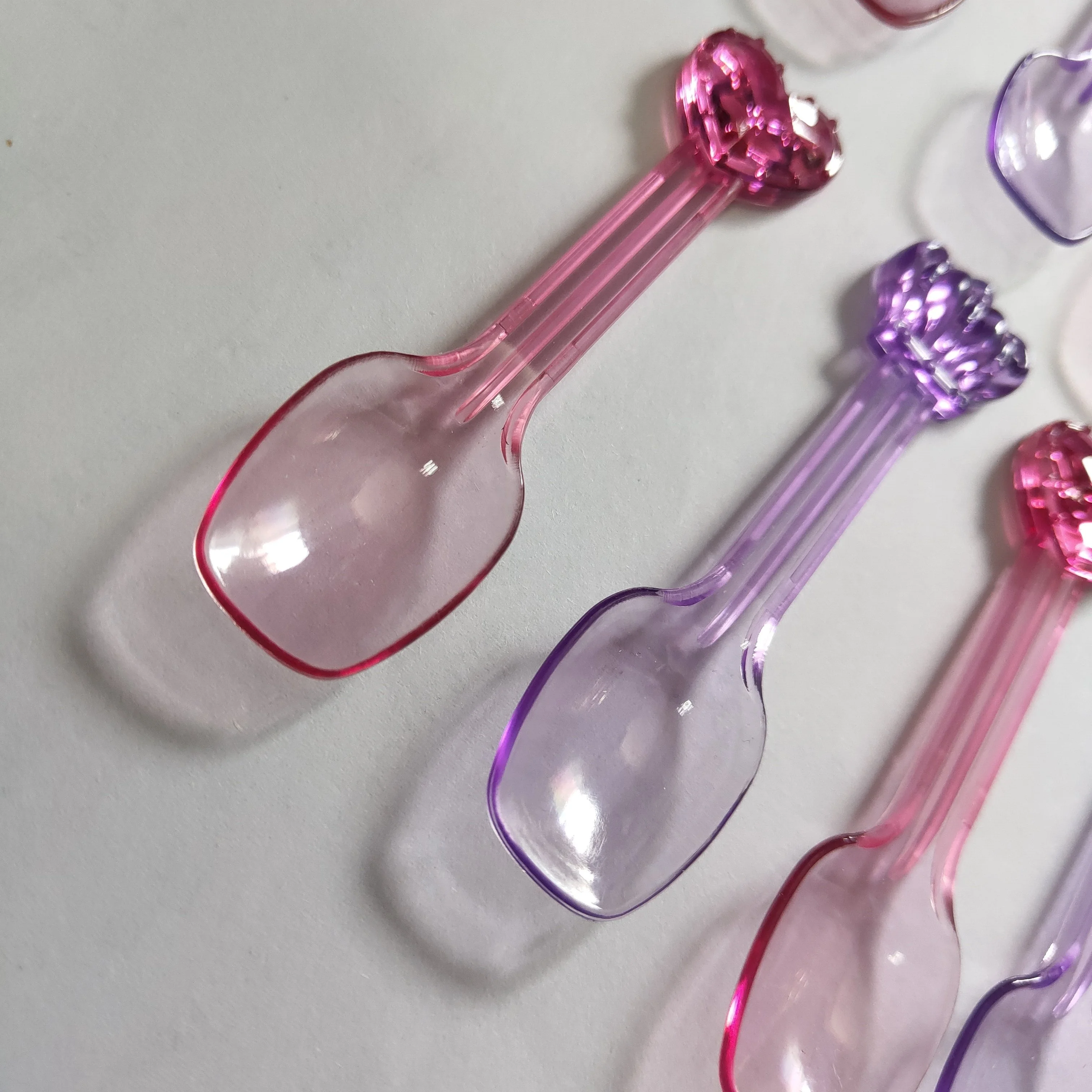 
Gold Supplier plastic yogurt spoon jelly spoon 