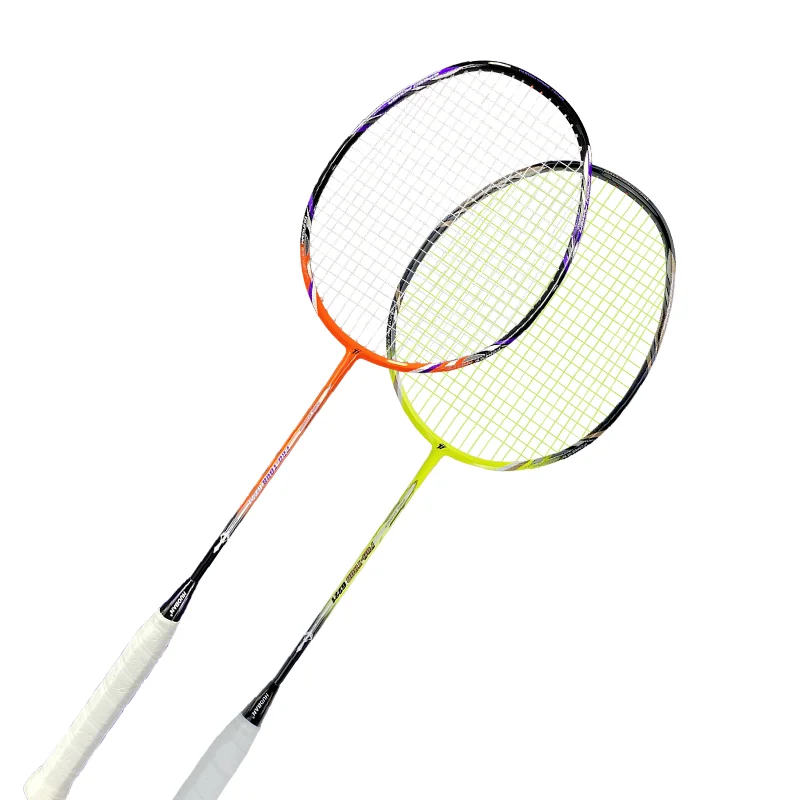 

HUOBAN-T6221 Badminton Racquets Lightweight Carbon Fiber badminton racket professional for Adult, Customized color