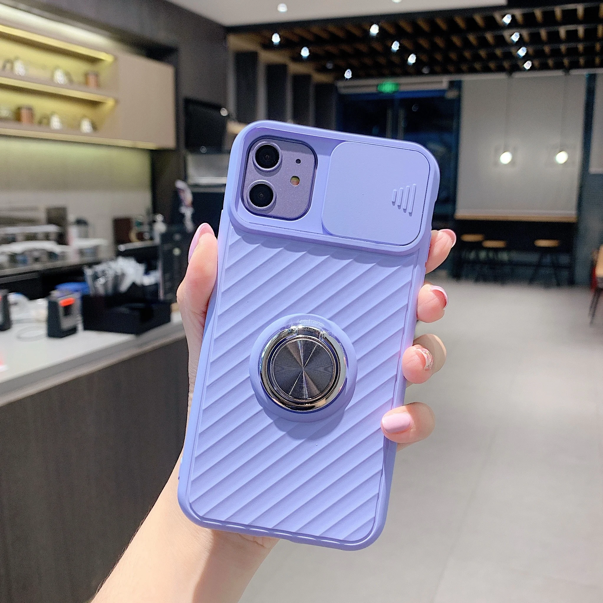 

Camera Lens Protection Case for iPhone 11 Mobile Phone Case for iPhone 12 with Slide Camera Protector, Multi colors