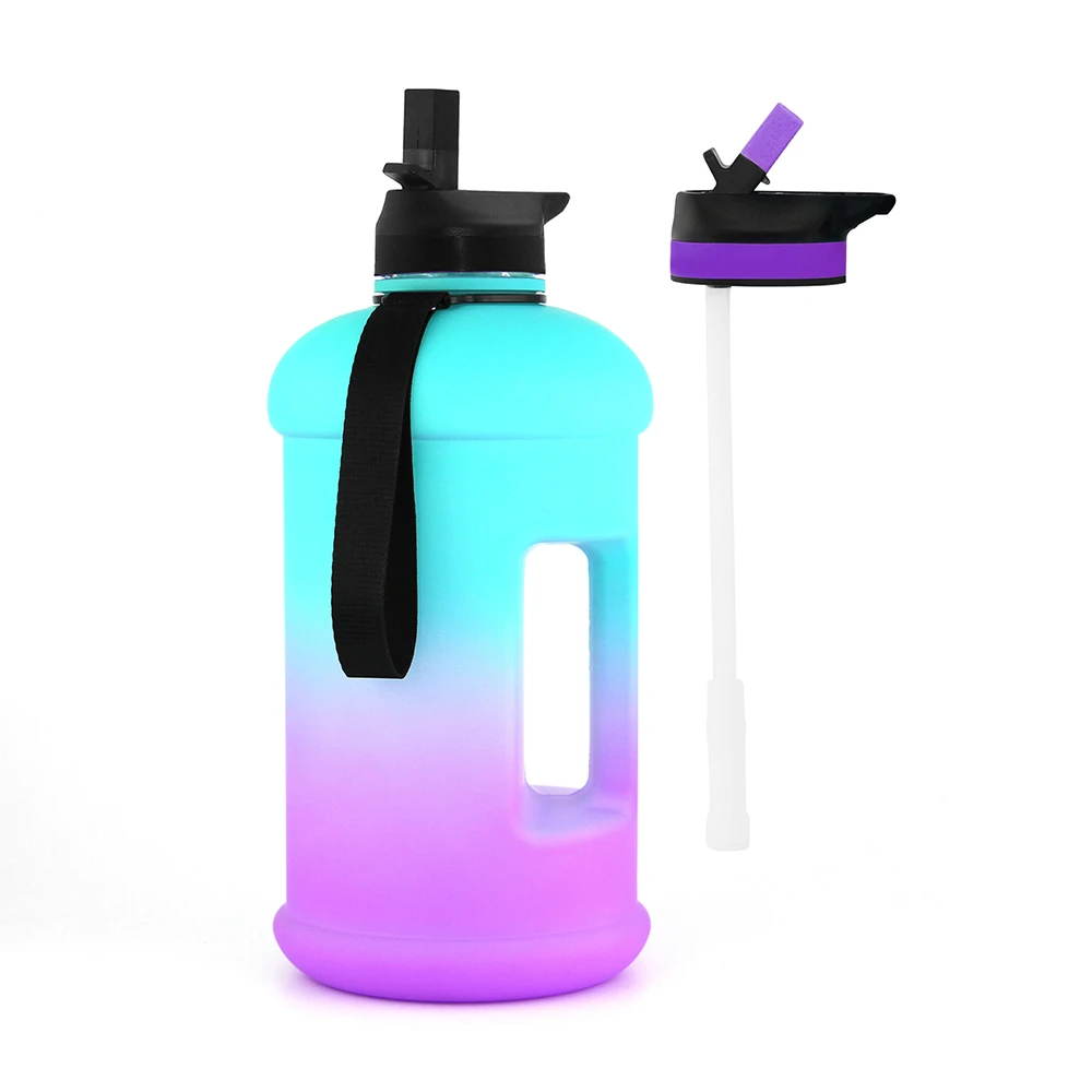 

Best selling products bpa free 2.2 litre gym body building water bottle with lid, Pink,green,yellow,blue or customized