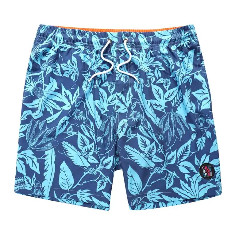 

Ready to ship Men's Beach shorts Fifth pants with digital printing