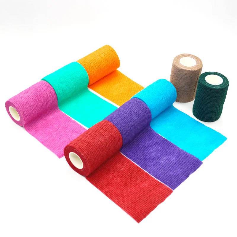 

OEM Logo Gym 20cm kinesiology sports tape elastic tape magic 10cm sports tape Resistance Band, More than 200 color