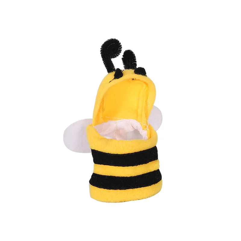 

zss438 High Quality Breathable Fabric Cute bee Stylish Cotton Material Winter Designer Bird Pet Fall Warm Clothes Coat, Picture