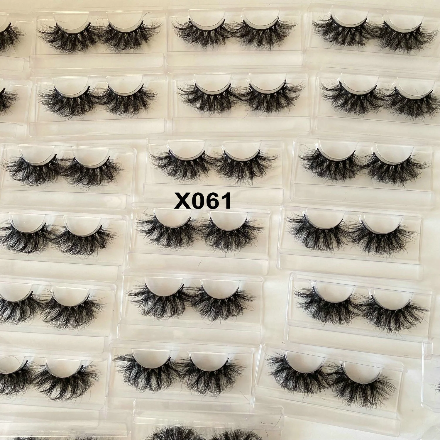 

25mm 30mm 3D Fluffy 100% real Mink eyelashes mink lashes3d wholesale vendor suppliers 25mm