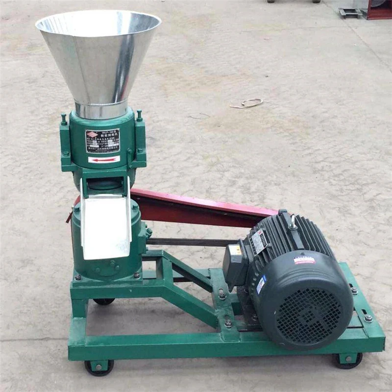 pellet machine feed