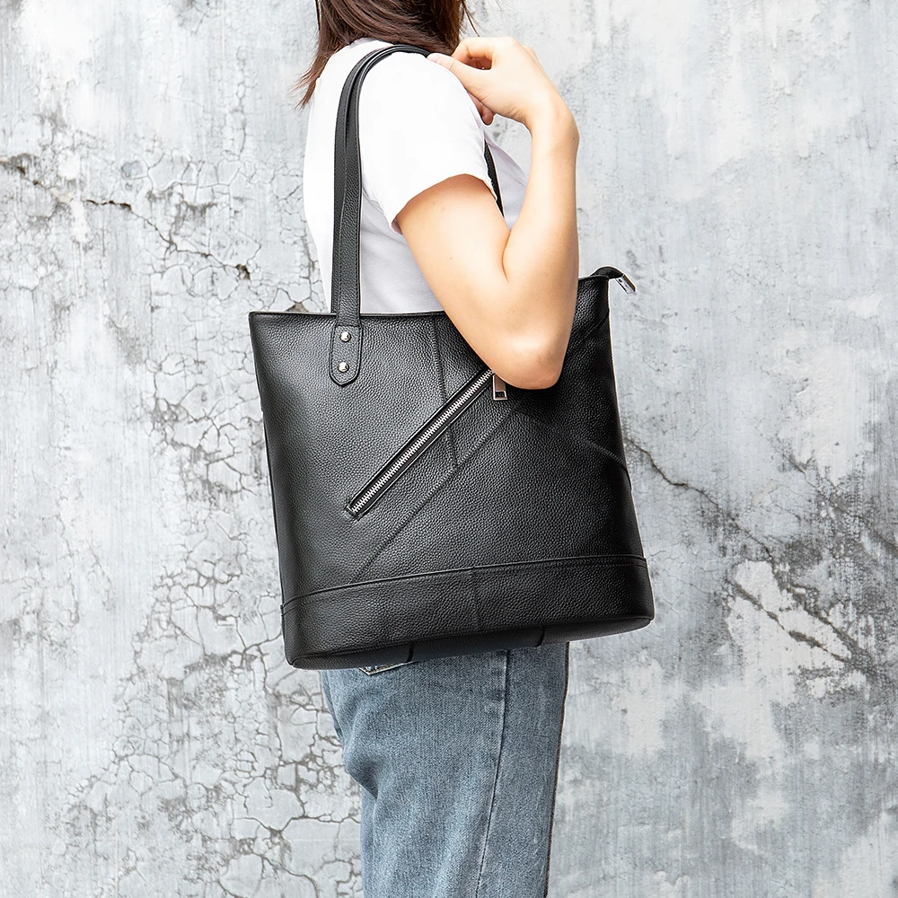 

Marrant 7393 fashion large capacity leather bag factory handbag wholesale woman bag leather real genuine