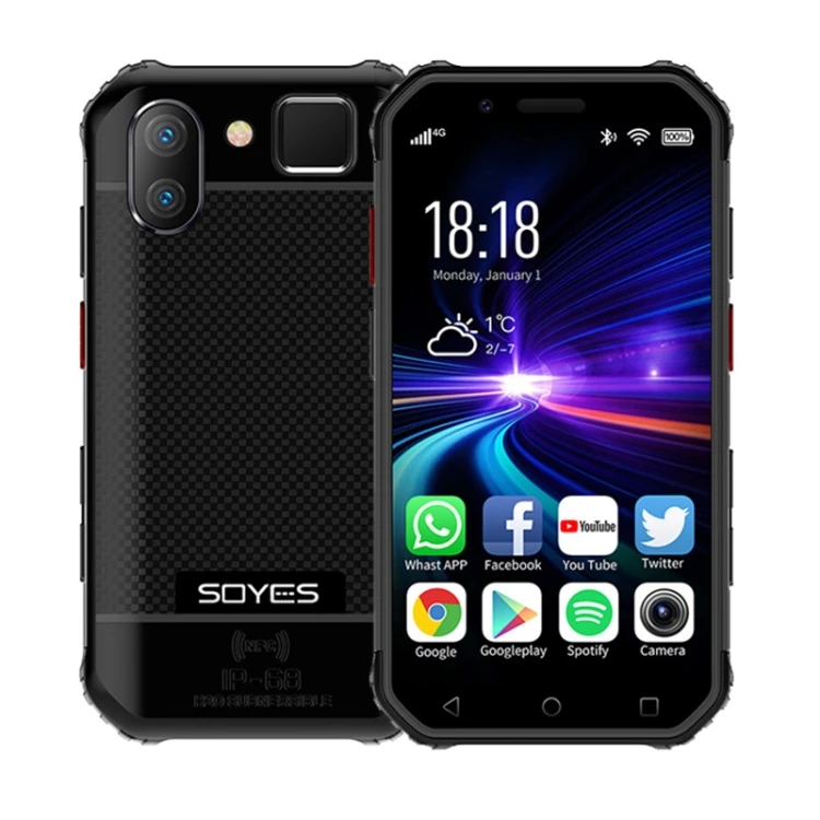 

Original Android Smart Phone SOYES S10 Unlocked Celular 3.0 inch Android 6.0 4G Telefono Mobvil Dual Back Camera Mobile Phones