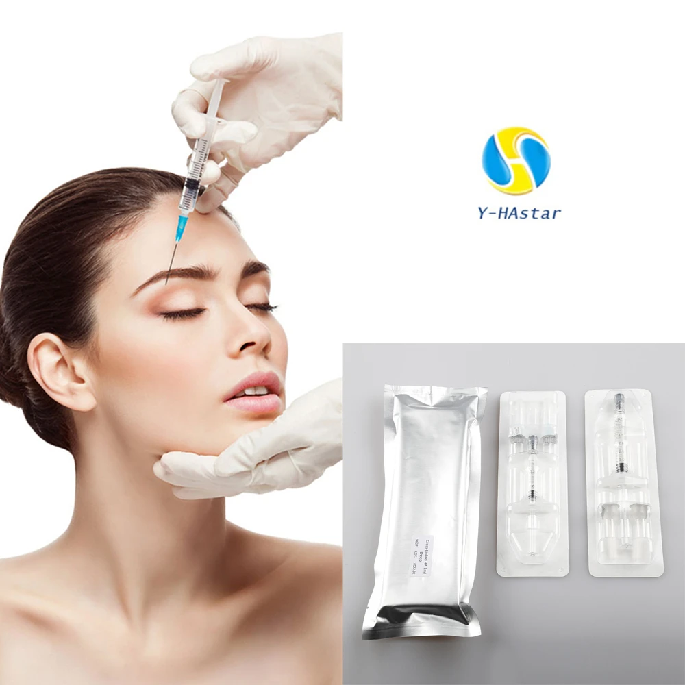 

Factory Price Cross Linked Injectable Liquid Hyaluronic Acid Facial Dermal Filler for Face Breast Lip Buttock 1ml