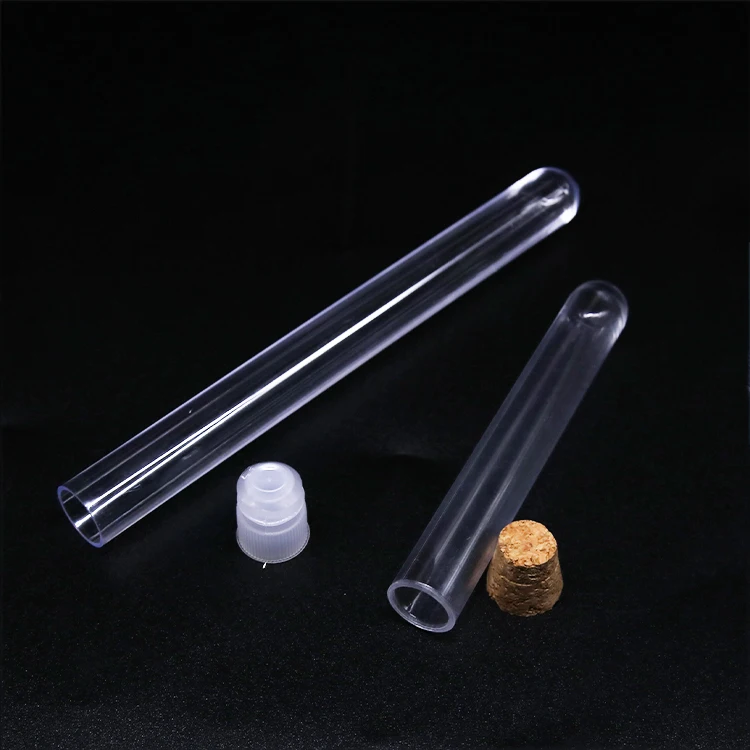 Customized Clear 5ml 12x75 Test Tube Plastic With Screw Cover - Buy ...