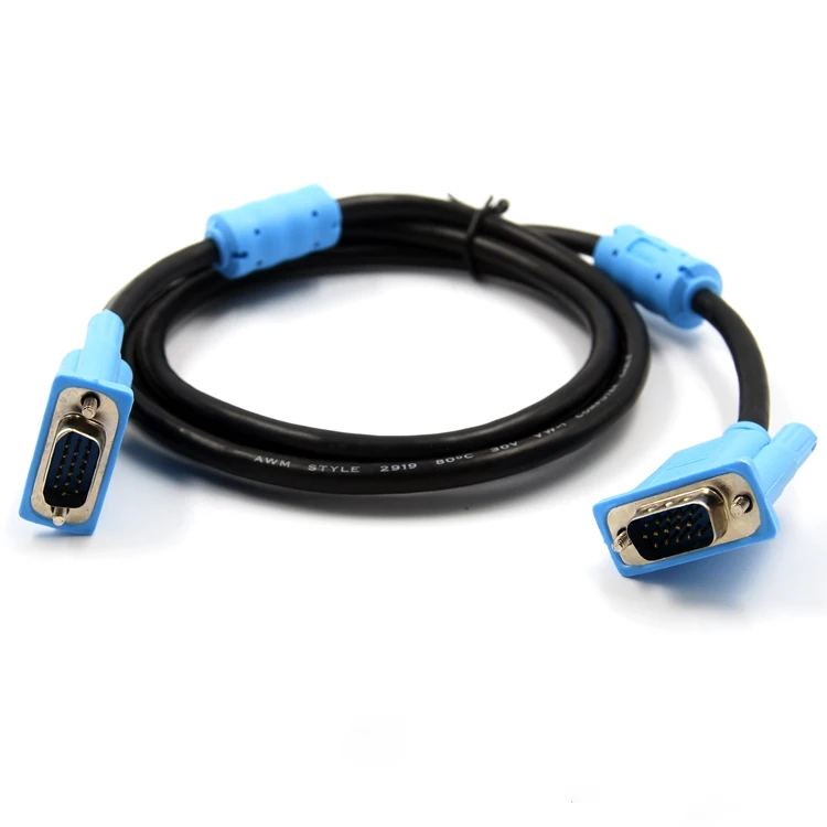 

Hot Selling Computer Vga Cable Price Ac Power Computer Color Cables, Blue&black