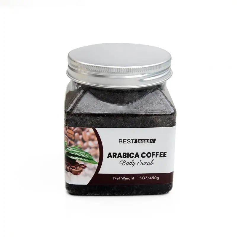 

Private label high quality whitening moisturizing exfoliating remove dead skin organic natural coffee body scrub