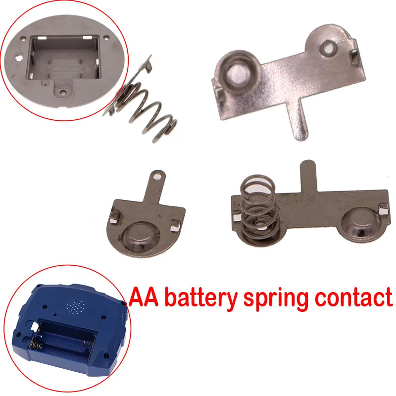 Custom Nickel Plating Steel Battery Spring Products Contact For Pcb