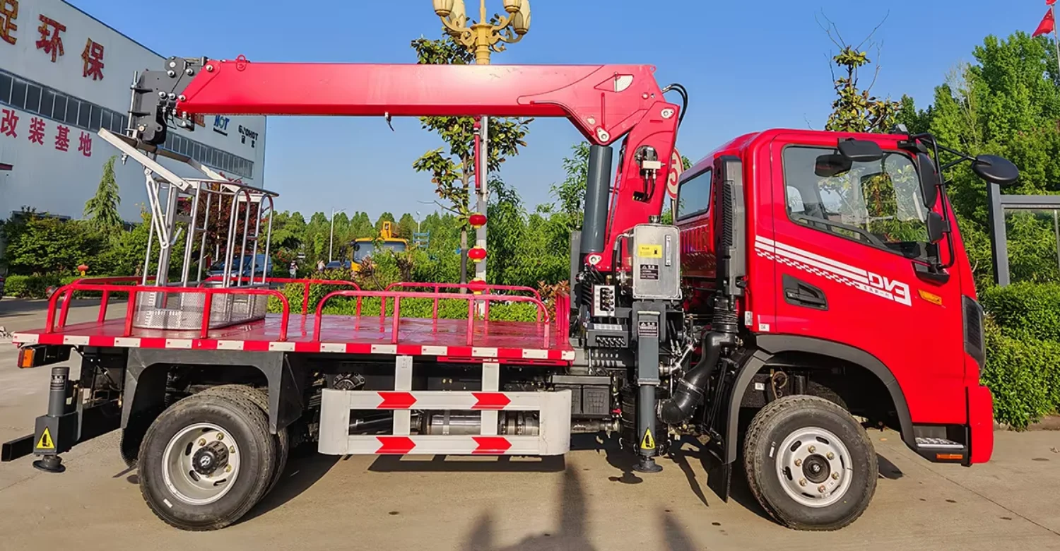 20M Aerial Platform Truck High Efficiency Truck Mounted Crane Lifting for Construction and Maintenance