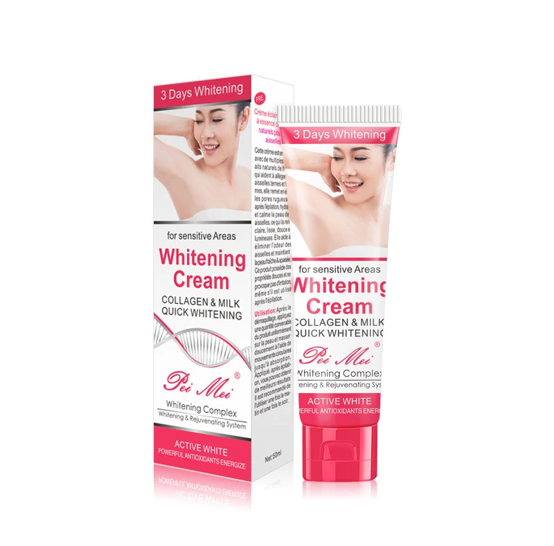 

Private Label Best Lightening Black African Skin Whitening Fast Underarm Armpit Body Whitening Cream for Sensitive Areas