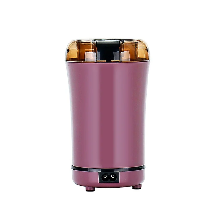 

Portable Electric Multifunctional Stainless Steel Coffee Bean Grinder For Home, Purple/black/white