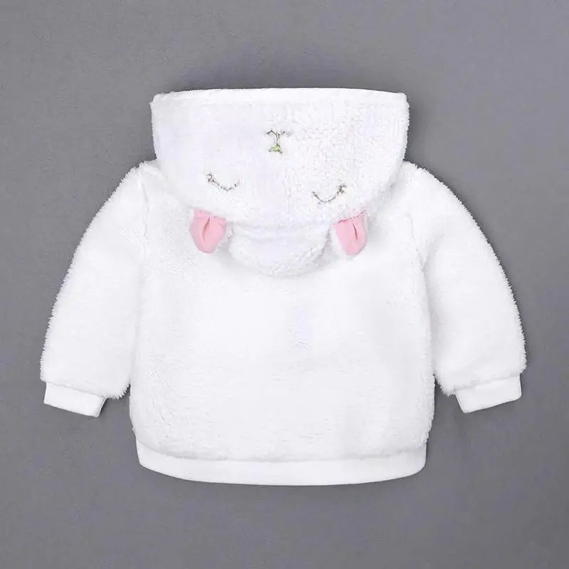 
Factory Price Wholesale Online Newborn Boys Girls Rabbit Winter Faux Fur Jackets Coats Of Baby Clothes 