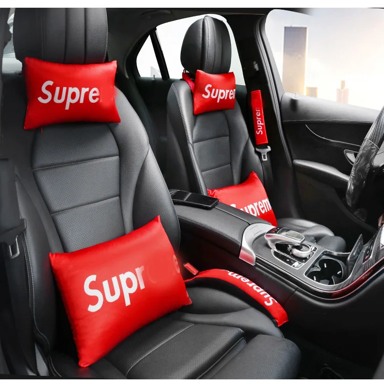 supreme car pillow