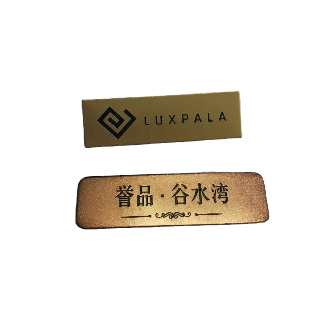 

OEM  metal name tag with pin