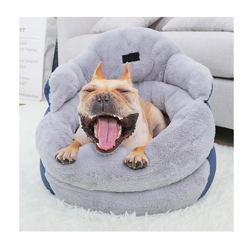 

Amazon top seller luxury sofa pet bed all season comfy washable luxury pet round bed, As picture