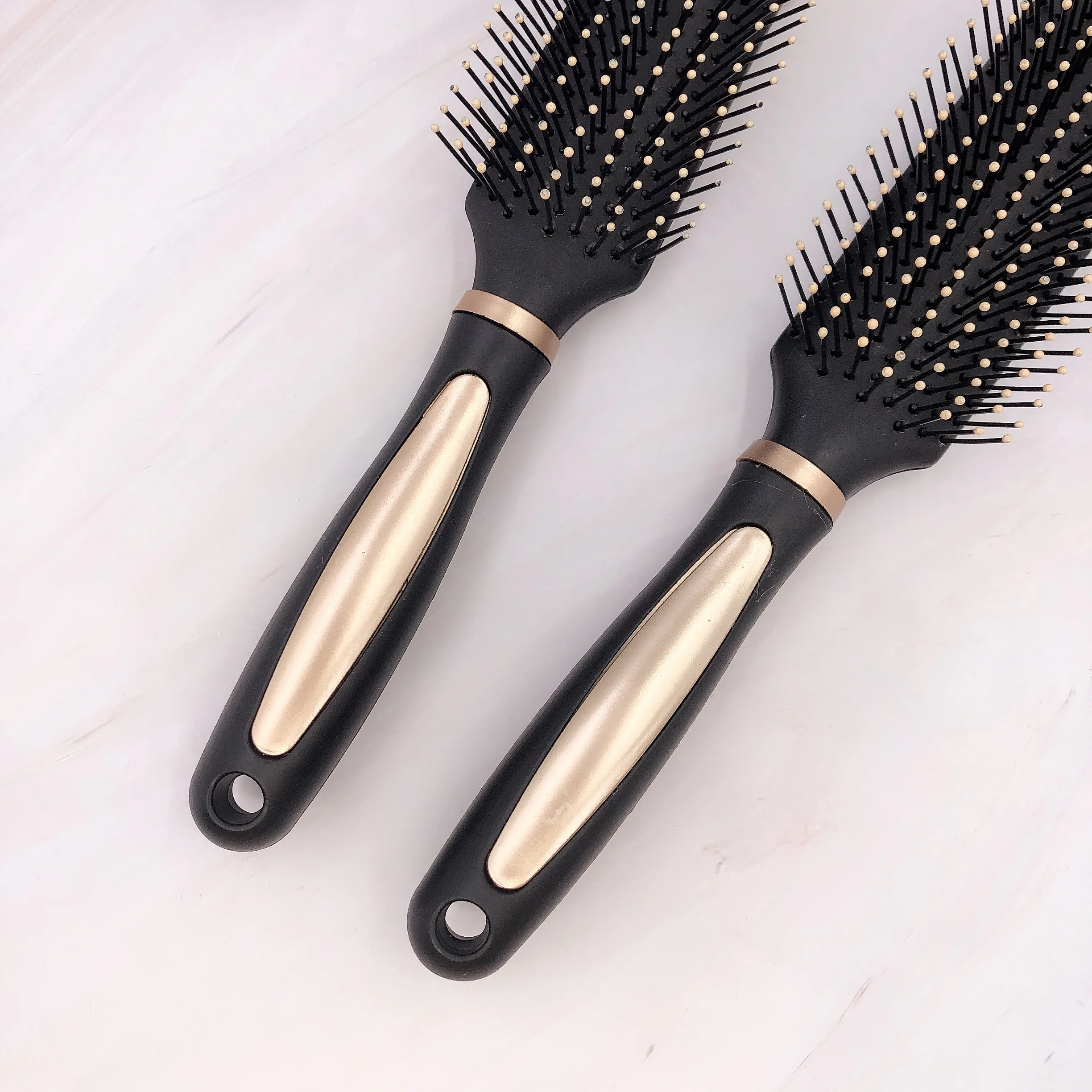 Easy Clean Hair Eco Friendly Plastic Bristle Comb Japanese Style