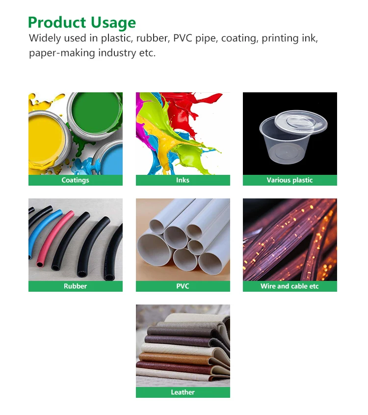 1250 Mesh Active Precipitated Calcium Carbonate Price Per Ton For Pvc