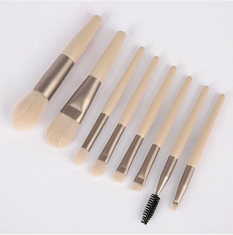 Wholesale Makeup Brush Set High Quality Factory Wholesale 8pcs Blending Brushes Set