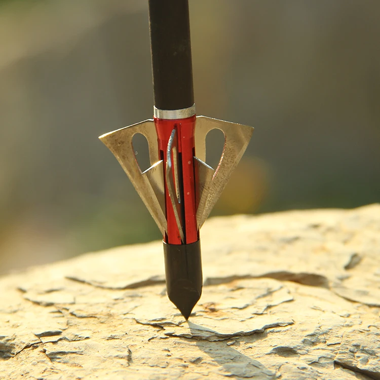 Spg Archery Mechanical Broadhead 100 Grain Expandable Blade Broadheads ...