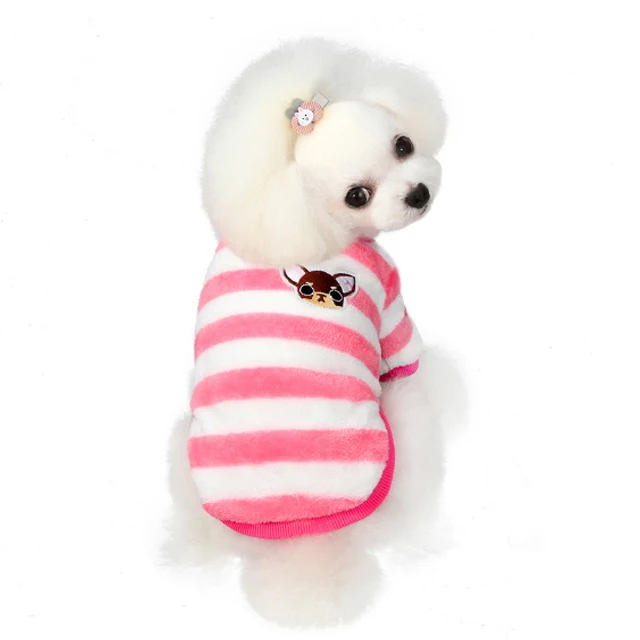 

Fleece Dog Luxury Manufacturer Wholesale Winter Warm Pet Fashions Custom Designer Dog Clothes Pet Accessories From China