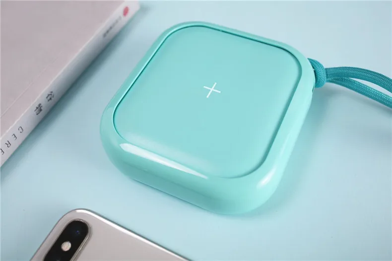 Lanyard Mini Wireless Power Bank 10000mAh - ANKUX.COM