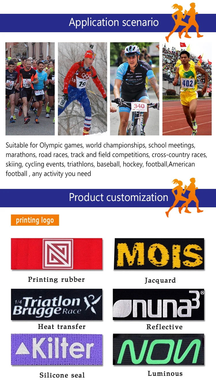 Competition Number spring Sports Running Waist Waistband Marathon Running Adjustable sports race bib belt