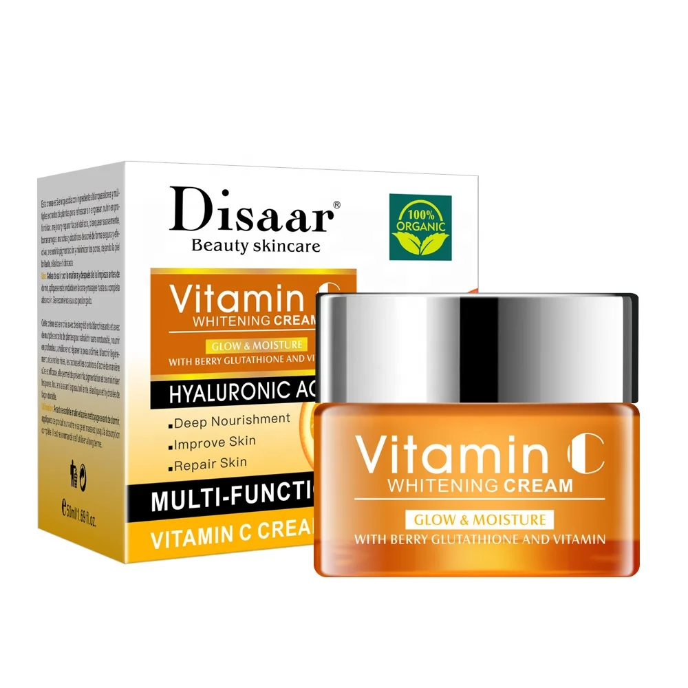 

Disaar 50ml Moisturizing Brightening Skin Face Whitening Cream With Vitamin C