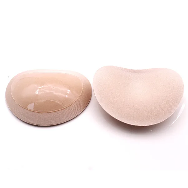 

Dubai Amazon hot selling Silicone Self Adhesive Bra Pad Heart Padding Magic Bra Insert Pads Push Up Gel Adhesive Breast Enhancer, Picture shown