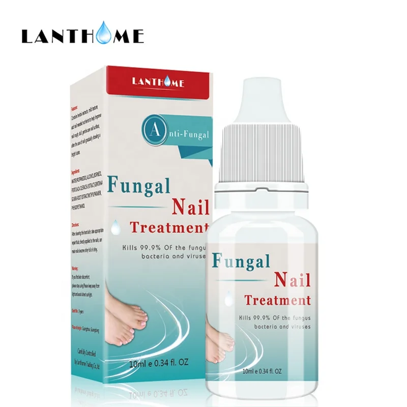 

LANTHOME Antibacterial Fungal Nail Treatment Feet Care Essence Serum for Nail Foot Whitening Brighten Anti Fungus Infection