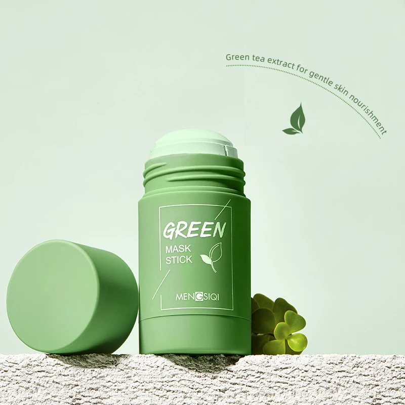

factory price reusable face mask green tea solid mask fast shipping