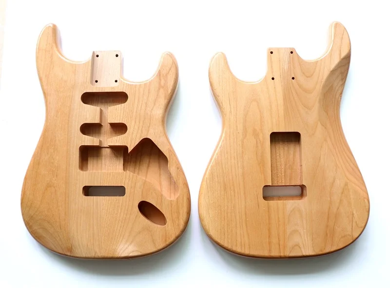 Unfinished Ssh 2 Piece Alder Wood St Guitar Body With Sealer 