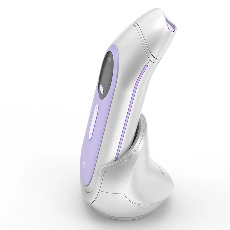 

DEESS rf led facial massager wireless face lifting device, Pure white purple