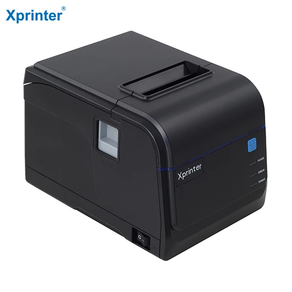 

Receipt Printer, 80MM USB LAN Ethernet Pos Thermal Kitchen Printer, Windows Mac Printer with Auto Cutter