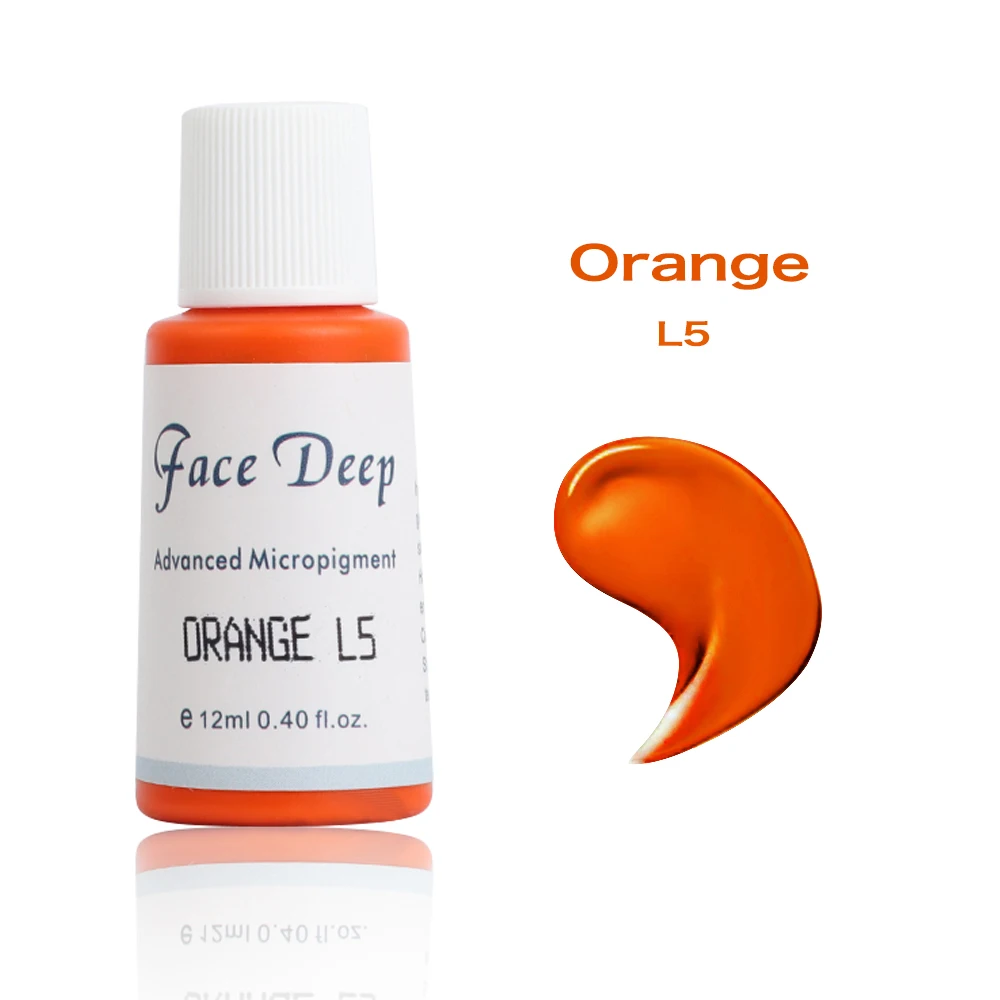 

FACE DEEP wholesale semi permanent pigment best microblading makeup lip tattoo ink lip blushing micro pigment manufacturer, 18 colors