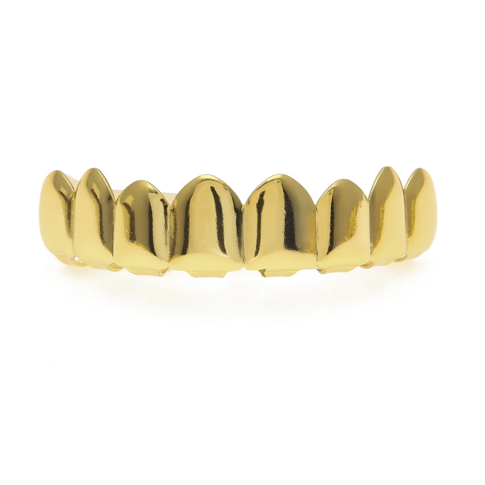

Durable Using Low Price Popular Hip Hop Teeth Grillz Grills Teeth Bling, Pure color (see picture for details)