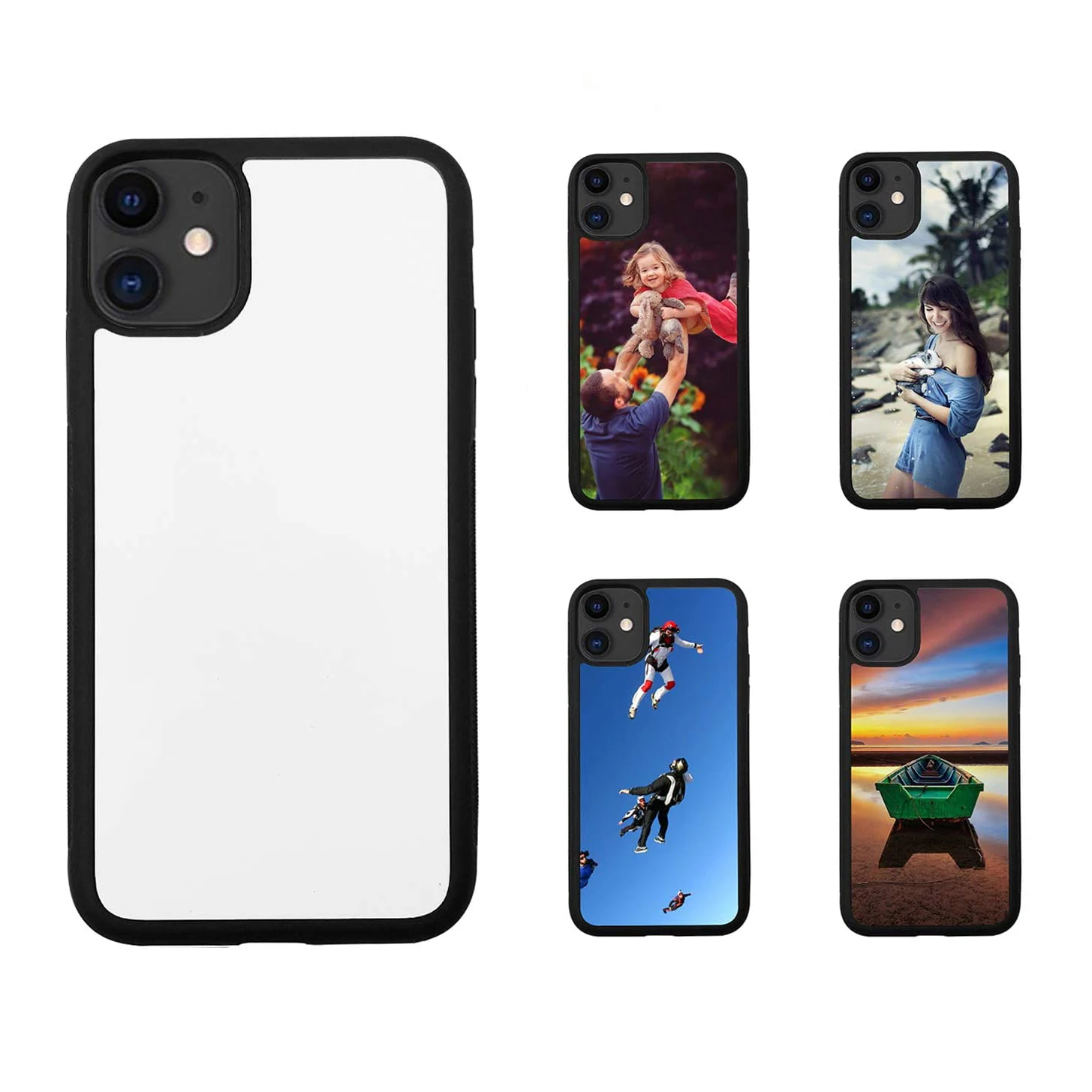 

Zhike for Coque Telephone Funda iPhone 2d TPU 2021 New Clear Cover Bulk Printing Diy Sublimation iPhone Xr 11 Phone Case